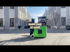 Walkie Electric Pallet Stacker Forklift Pengolahan Kargo Tunggal Dari 1000 KG hingga 3000 KG