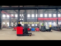 Electric Reach Truck 1ton 1t 1000kg Jenis kursi untuk memindahkan barang Peralatan gudang
