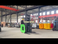 1500kg Double Reach Lift Truck 3000mm Listrik Pallet Forklift